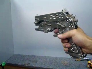 Mechanism of Fullmetal Rubber Band Gun 『 銀狼 』