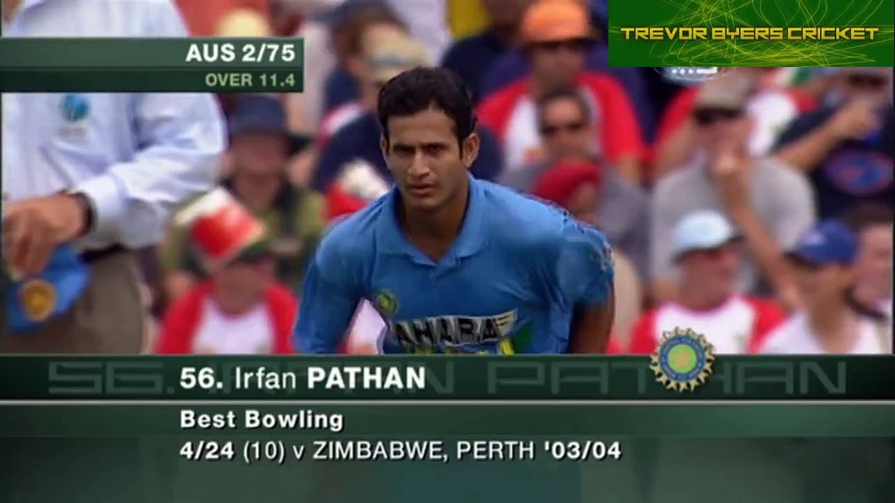IRFAN PATHAN vs. MATTHEW HAYDEN