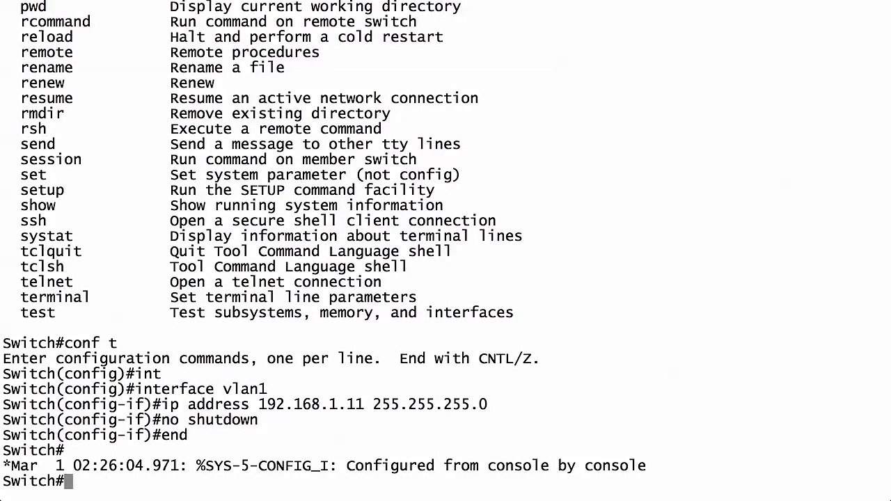 70.Configuring a Default Gateway