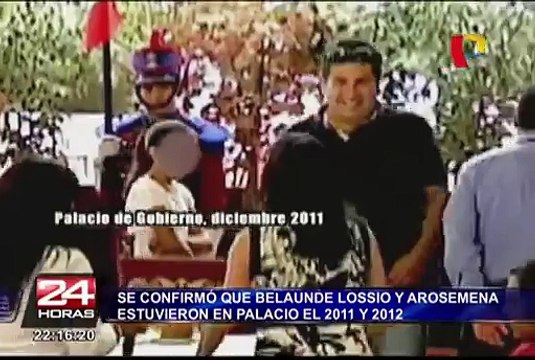 Se confirmó que Belaunde Lossio y Arosemena estuvieron en Palacio