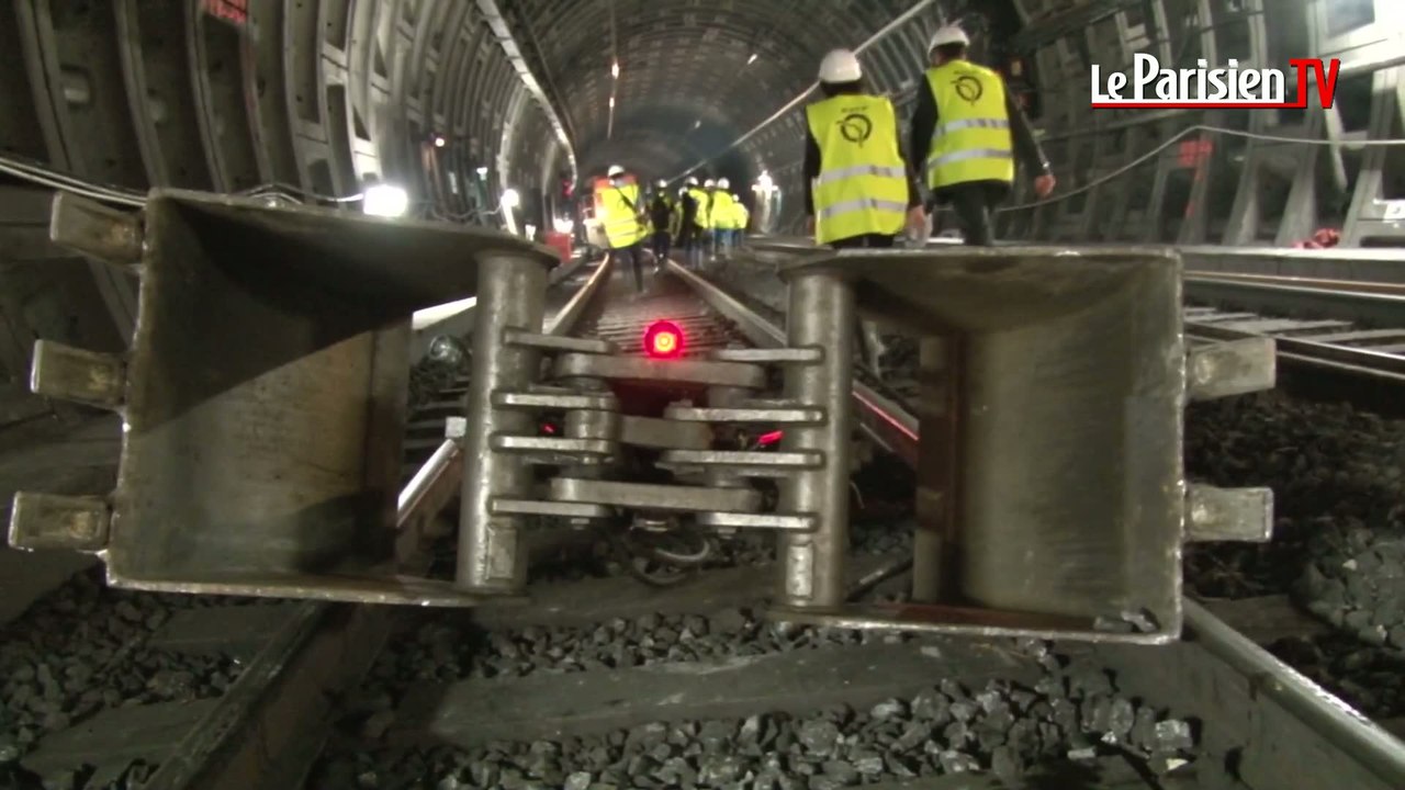 RER A : visite souterraine d'un chantier hors norme