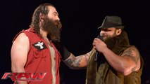 Luke Harper explains why he's realigned with Bray Wyatt- Raw, July 27, 2015