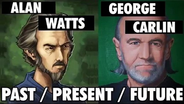 Alan Watts & George Carlin
