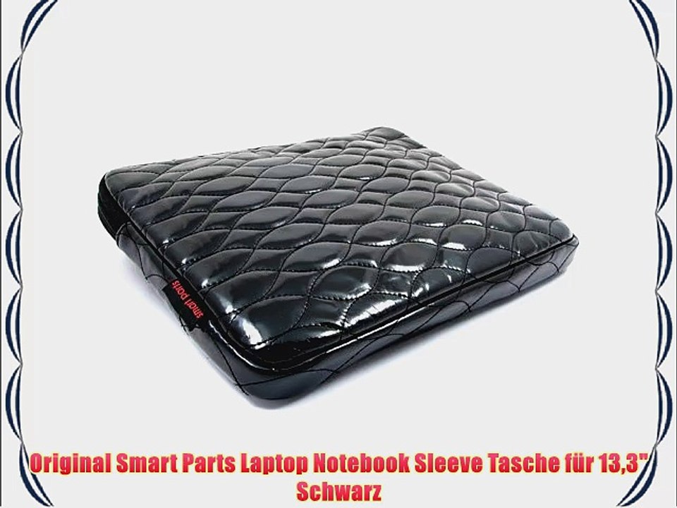 Original Smart Parts Laptop Notebook Sleeve Tasche f?r 133 Schwarz