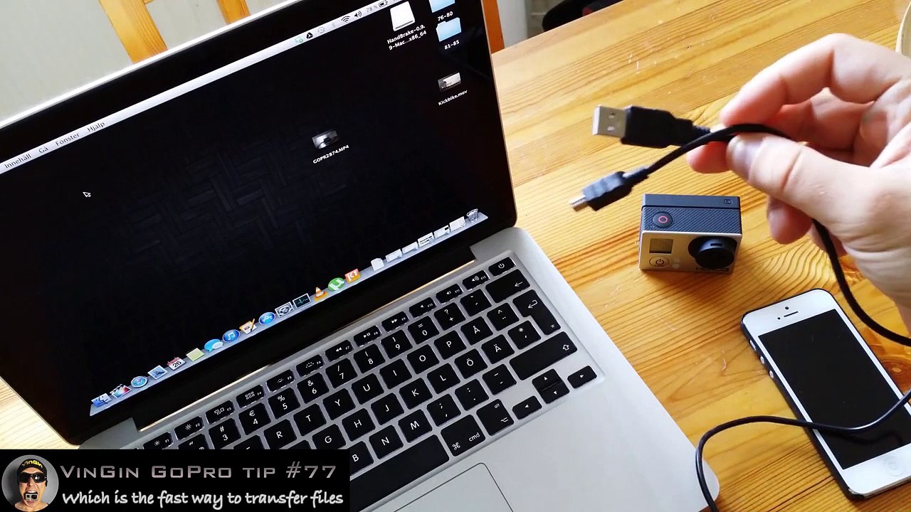 GoPro Tip #77 Which is the fastest way to transfer files (4K)