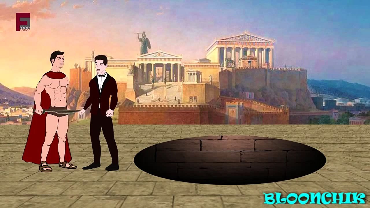 Scream Cristiano Ronaldo After Win Ballon d Or  Funny Cartoon Scottfield CR7 mess