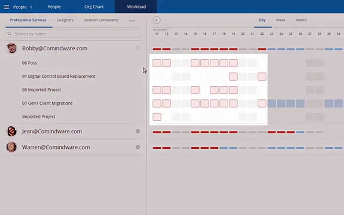 Resource Management in Comindware Project