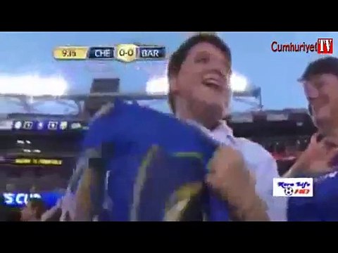 Eden Hazard'tan Barcelona'ya müthiş gol