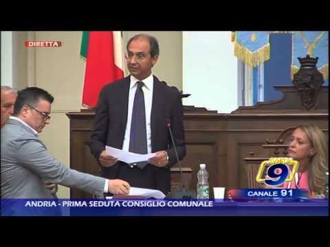 ANDRIA | Primo consiglio comunale del Giorgino bis