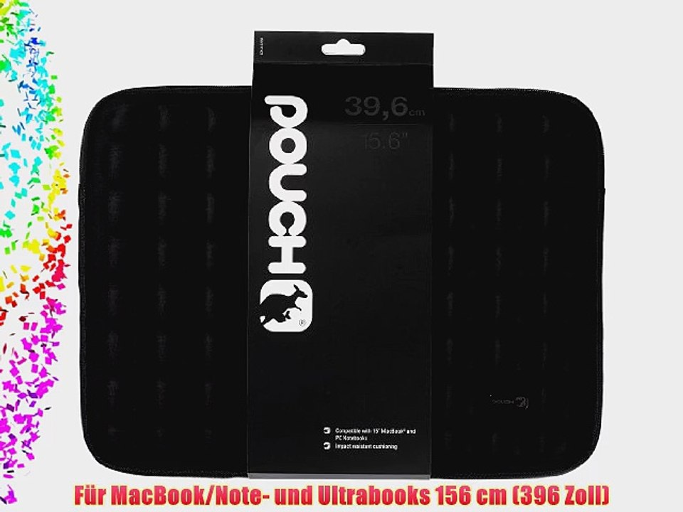Pouch SC15BL Slip Case f?r Notebook bis 396 cm (156 Zoll) schwarz