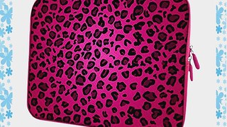 Pedea Design Schutzh?lle Leopard Neopren Notebook Tasche bis 396 cm (156 Zoll) pink