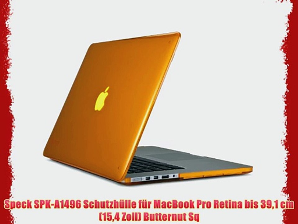 Speck SPK-A1496 Schutzh?lle f?r MacBook Pro Retina bis 391 cm (154 Zoll) Butternut Sq