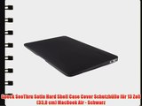 Speck SeeThru Satin Hard Shell Case Cover Schutzh?lle f?r 13 Zoll (338 cm) MacBook Air - Schwarz