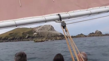 Cap sur les sept îles à bord d'un vieux gréement