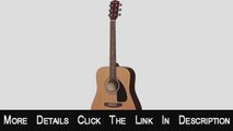 Collect Fender FA-100 Dreadnought Acoustic Guitar with Gig Bag - Natural Deal