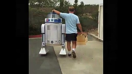 Faire voler R2-D2 avec un drone !