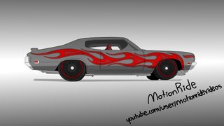 Hot Wheels 70 Buick GSX Speed Art/Speed Drawing