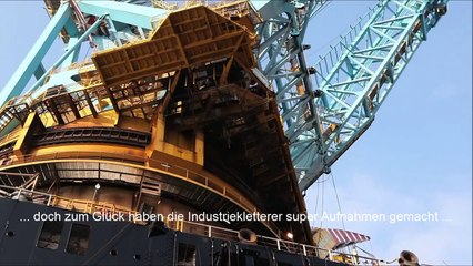 Saipem 7000 Arbeitsschiff bei Keppel Verolme 2013 ⚓