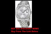 UNBOXING Rolex Datejust Rhodium Diamond Dial 18kt White Gold Fluted Mens Watch 116234RDJ