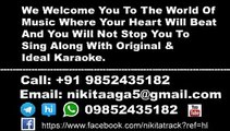 Tu Tu Hain Vahi - Karaoke - Yeh Vaada Raha - Asha Bhosle & Kishore Kumar