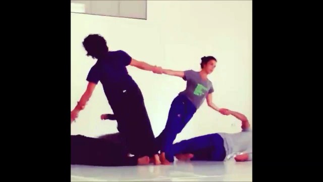 Roue humaine - Danseurs impressionnants