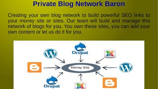 Buy Private Blog Networks | Private Blog Network Service