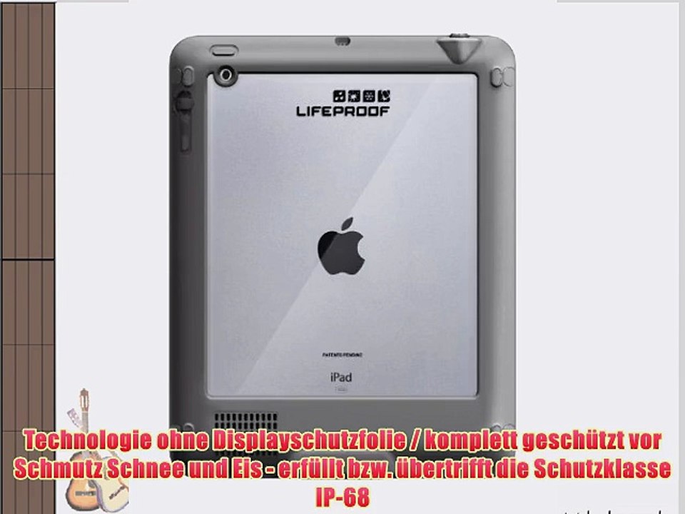 LifeProof n??d wasserdichtes n??d Schutzgeh?use und Abdeckung/St?nder f?r Apple iPad 4/3/2