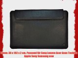 116 - 125 Zoll Echt Leder Notebooktasche Laptoptasche Ultrabook Macbook Air 11 Tasche Surface