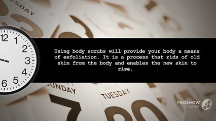 Natural Body Scrubs At Home