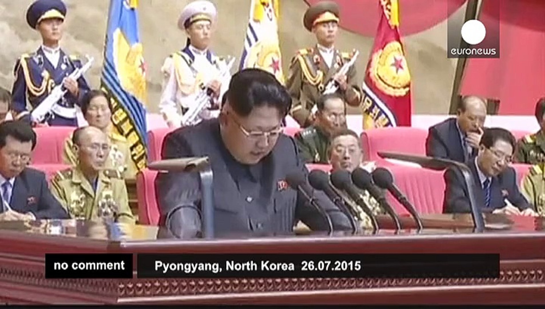 ⁣North Korea remembers its history