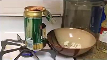 Making popcorn like a boss