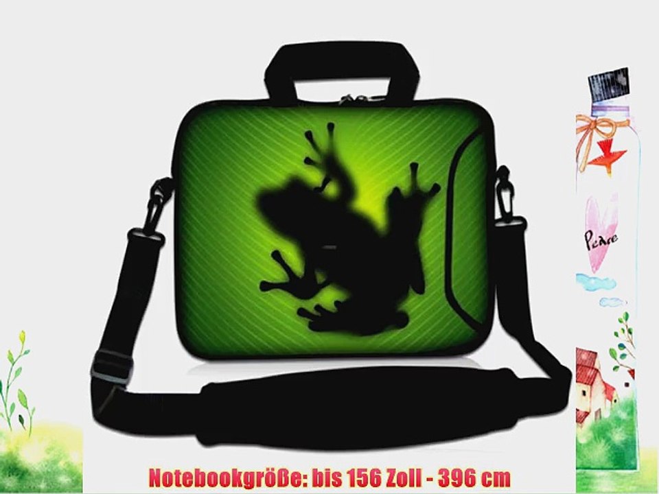 Sidorenko Designer Notebooktaschen mit Tragegurt   Tragegriff inkl. Zusatzfach f?r Maus und