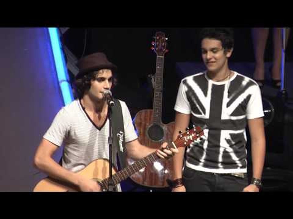 Fiuk e Luan Santana juntos cantando Só Você