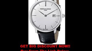 BEST BUY Frederique Constant Men's FC306S4S6 Slim Line Slim Line Mens Silver Dial Automatic Watch Watch