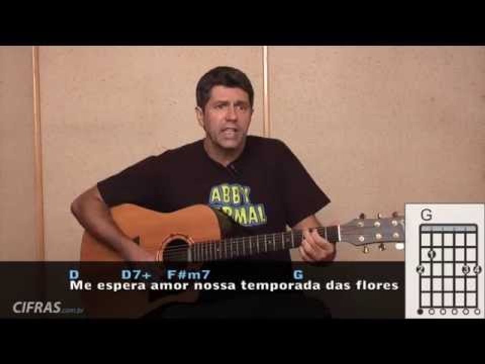 Leoni ensina Temporada das Flores no Violão