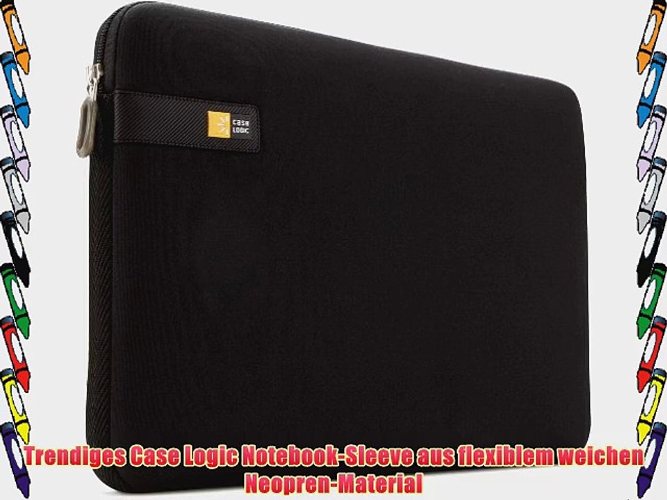 Case Logic LAPSM115K Macbook Pro Sleeve 381 cm (15 Zoll) Schwarz