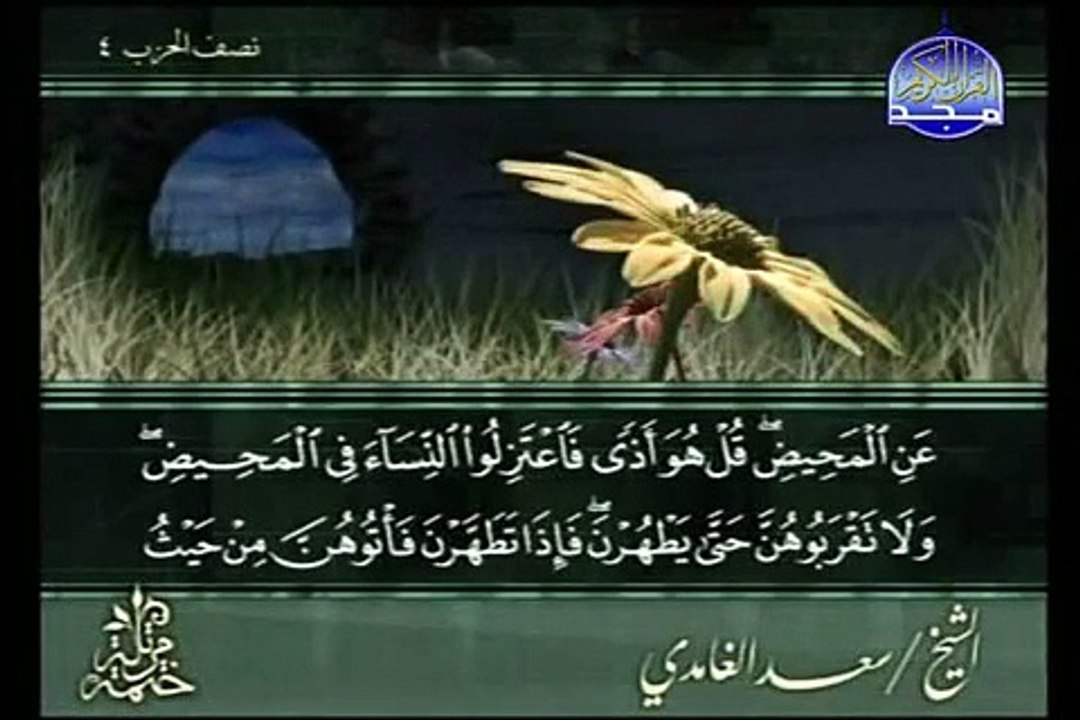 سوره البقره الشيخ سعد الغامدي Al Baqarah 9/12