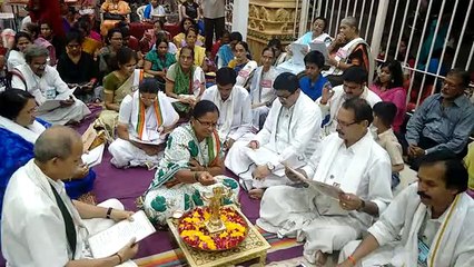 Aniruddha Bapu - Shree Rudrabhishek seva at Shree Aniruddha Gurukeshetram - 06 April 2015