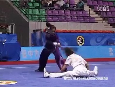 Impressive Wushu Demonstration - The level of precision in this wushu choreography is insane