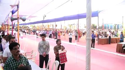 Blood donation Camp 2015 started with prayers