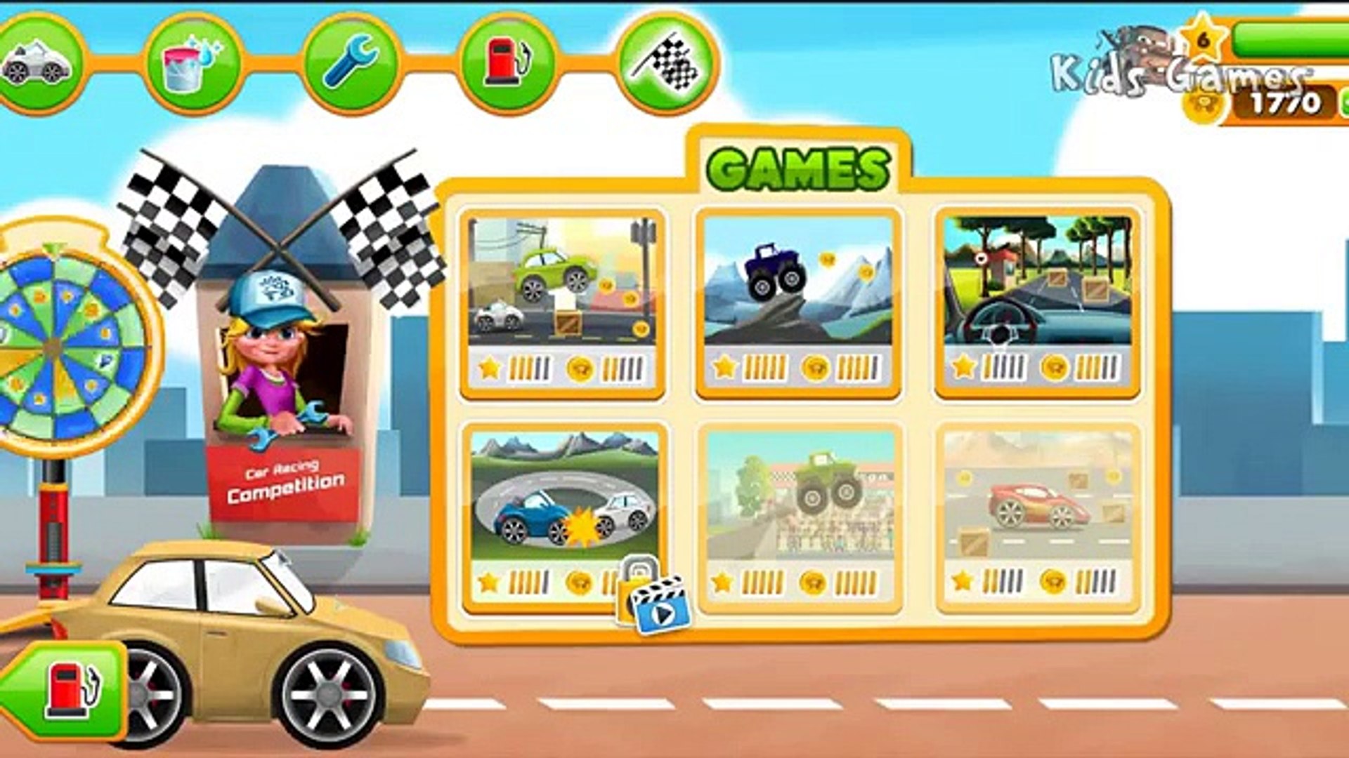 CAR JUMPING  Cartoon about cars  Cars for kids