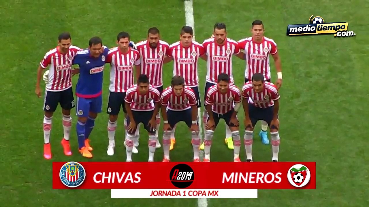 Los goles del Chivas vs Mineros ( 2 - 0)