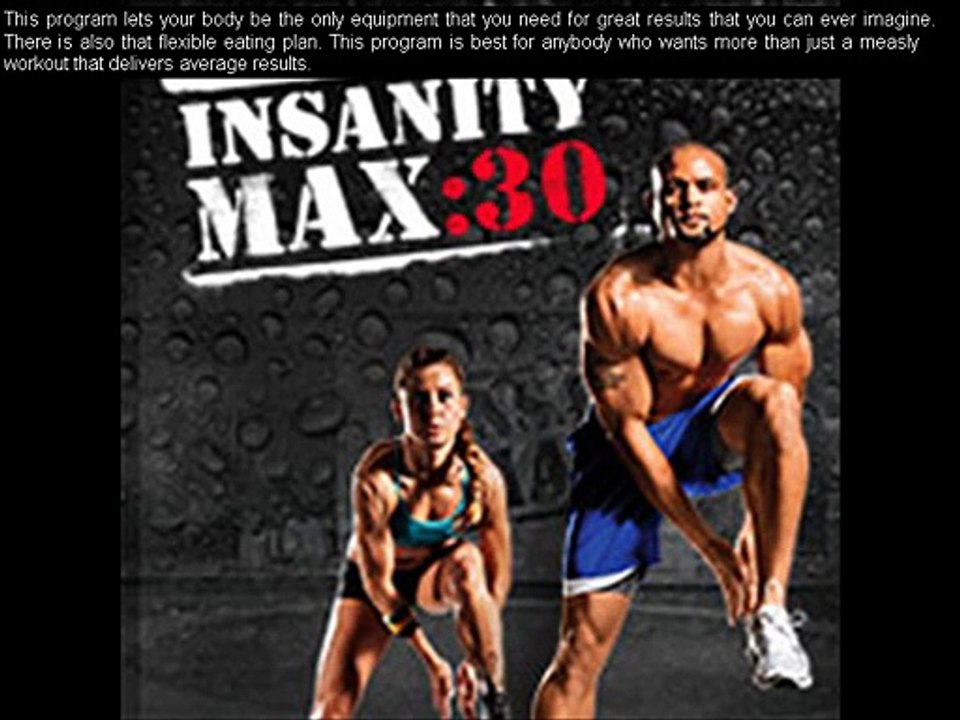 Insanity Max 30 Review