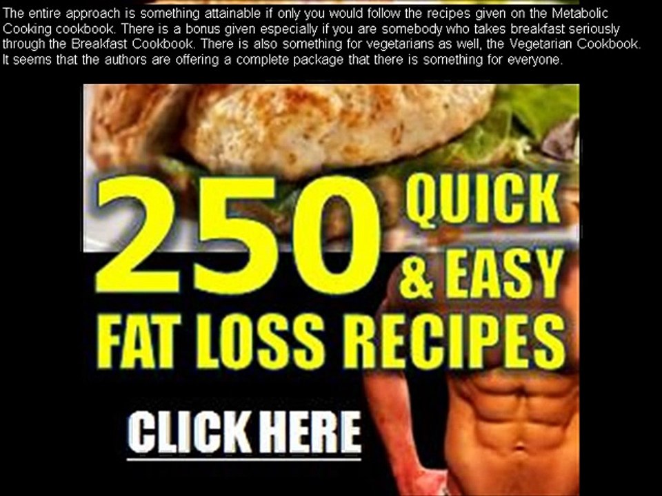 Metabolic Cooking Review