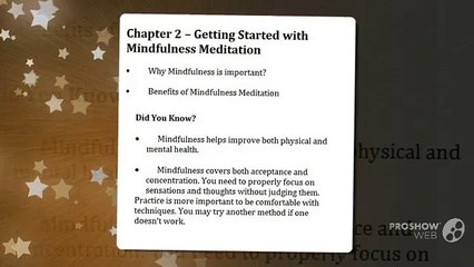 Mindfulness for Beginners