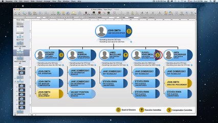 How to Create a Professional Organizational Chart  |  Keynote