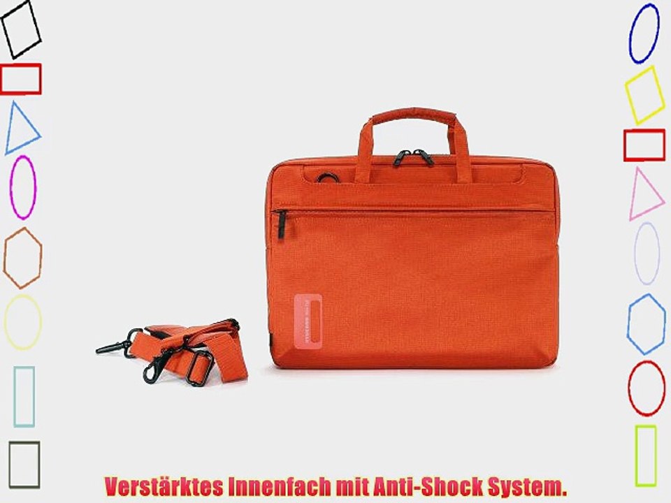 Tucano Work_out Tragetasche f?r 338 cm (133 Zoll) MacBook Notebooks orange
