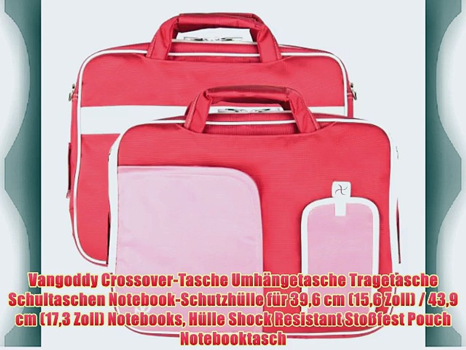 Vangoddy Crossover-Tasche Umh?ngetasche Tragetasche Schultaschen Notebook-Schutzh?lle f?r 396