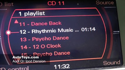 Audi Q7 IPOD USB Aux, Dension GW51Mo2 Installation MOST ( GW52MO2 ) by Autotoys.com