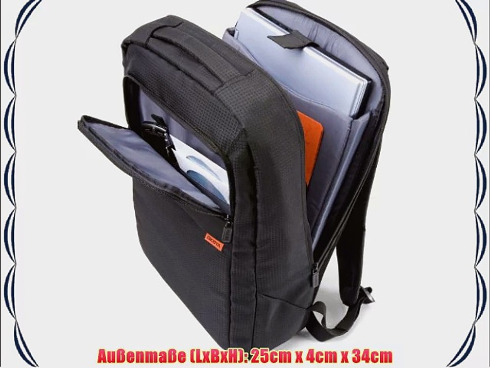 Dicota BacPac Rucksack f?r Notebook bis 358 cm (141 Zoll) schwarz